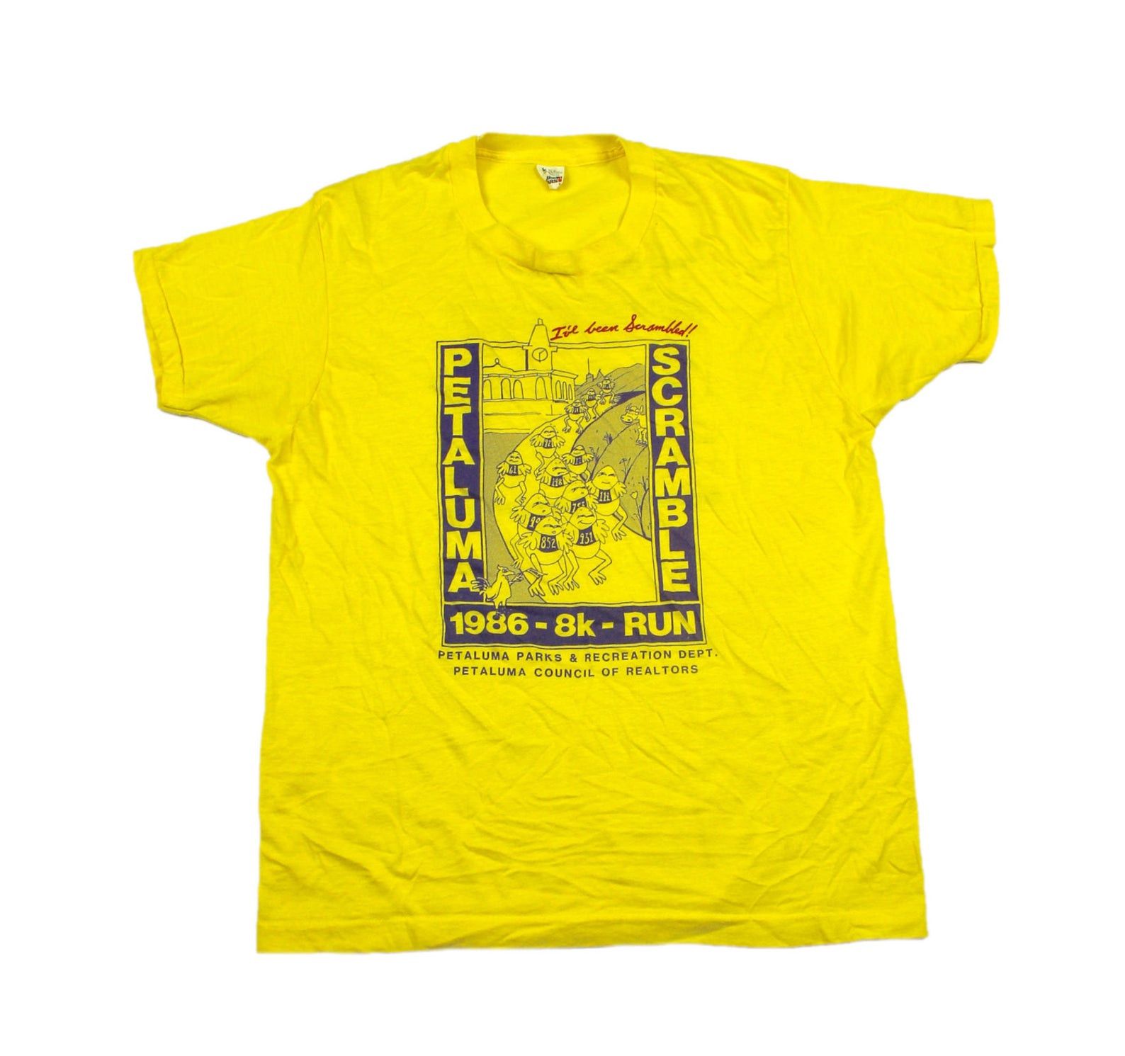 Vintage 1986 California Petaluma Screen Stars Shirt Small