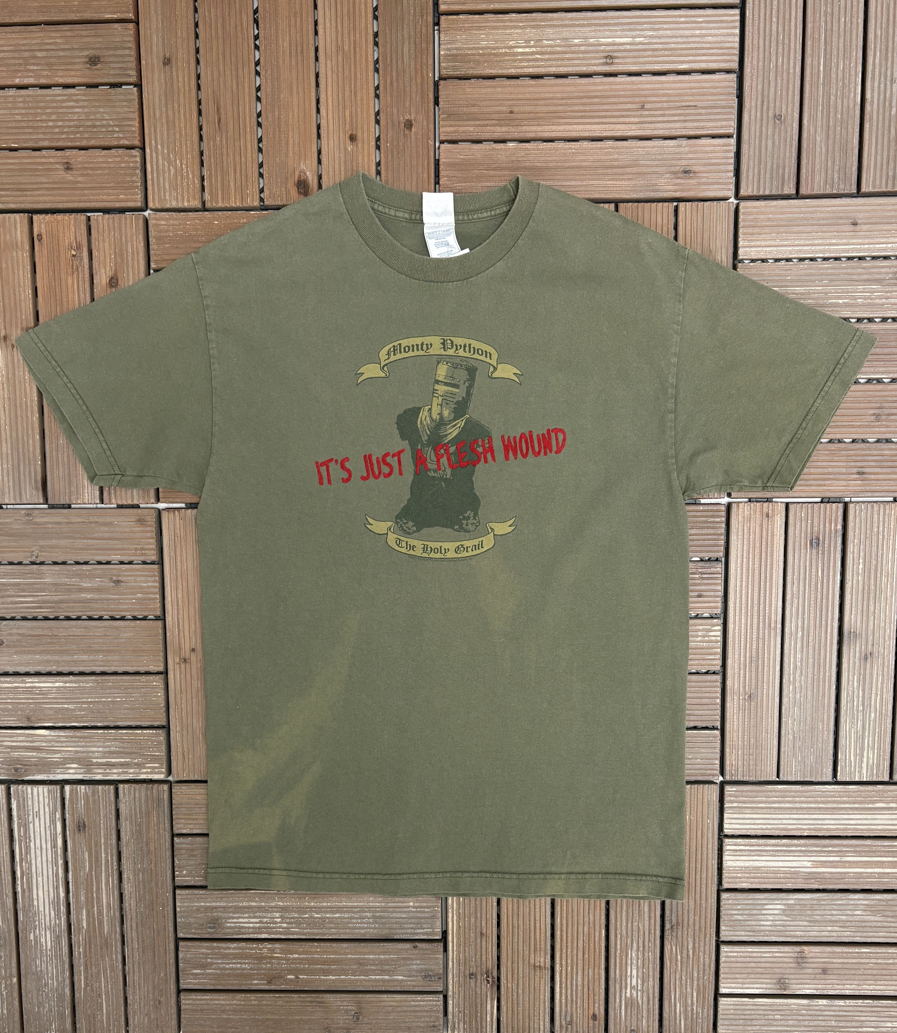 Vintage Monty Python The Holy Grail Vintage Green T Shirt Tee Hoodie, Sweatshirt | FlexRushtees.com