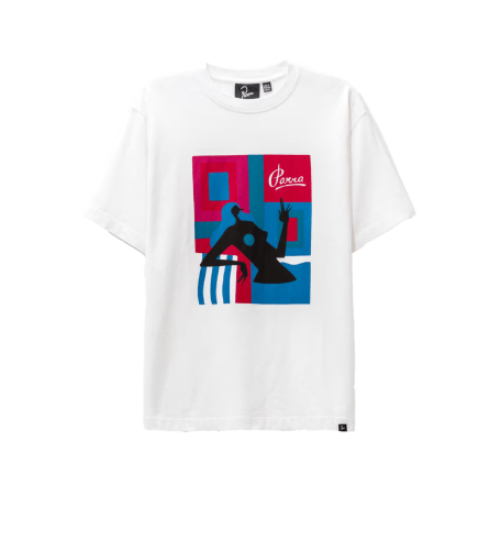 Parra By Parra Hot Springs Tee White Xl Hoodie, Sweatshirt | FlexRushtees.com