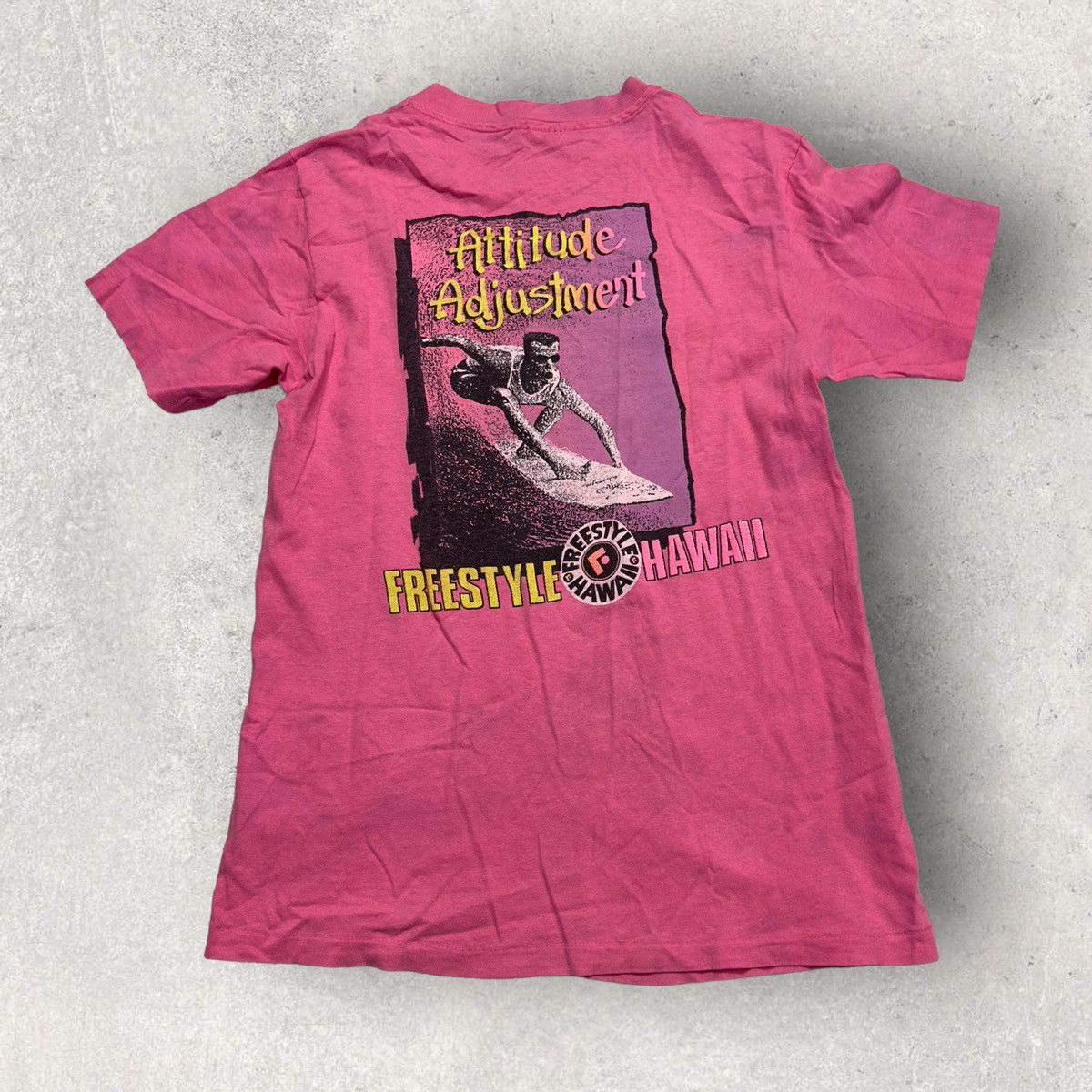 Vintage Freestyle Hawaii Surf Tee Hoodie, Sweatshirt | FlexRushtees.com