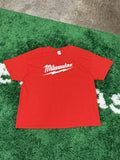 Vintage Milwaukee Tools Red Logo Workwear Tee 2xl Xxl Hoodie, Sweatshirt | FlexRushtees.com
