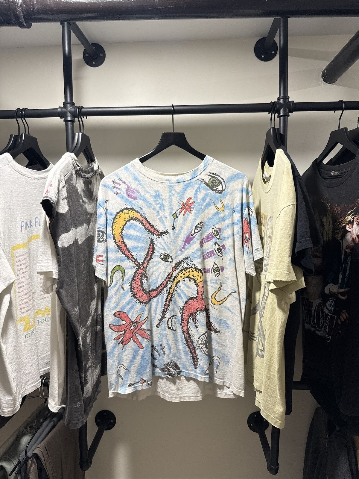 Vintage 90 S The Cure Aop Wild Oats Tag Xl Band T-Shirts, Hoodie, Sweatshirt | FlexRushtees.com