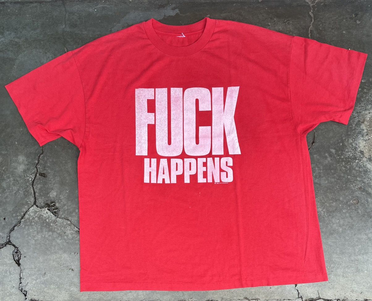 Vintage F Ck Happens 88 Soundgarden T-Shirts, Hoodie, Sweatshirt | FlexRushtees.com