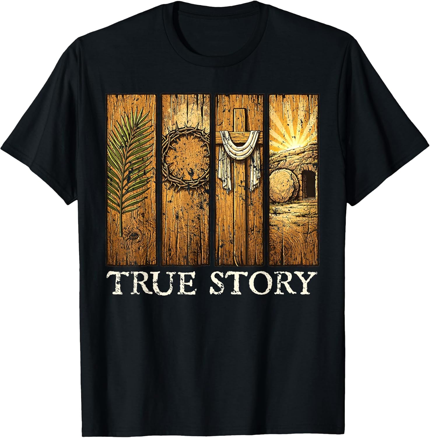 Easter Day Christian Family Men Women Kids Tee