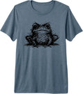 Scribble Frog Art & Minimal Designs Line Art Tee