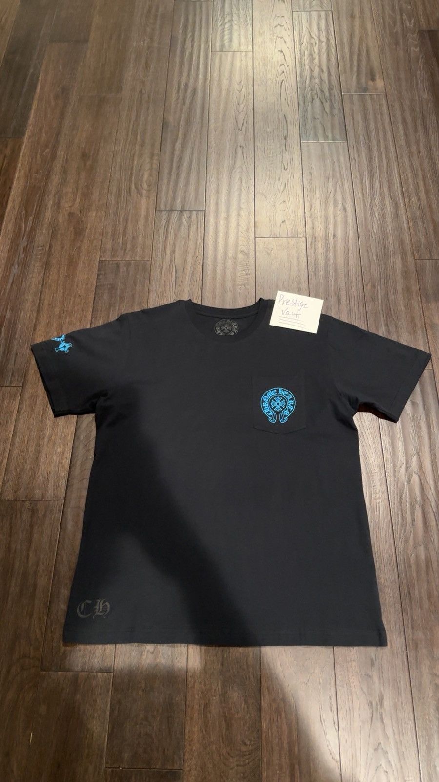 Hearts Chrome Hearts St Barth S Exclusive Black And Blue Shirt Hoodie, Sweatshirt | FlexRushtees.com