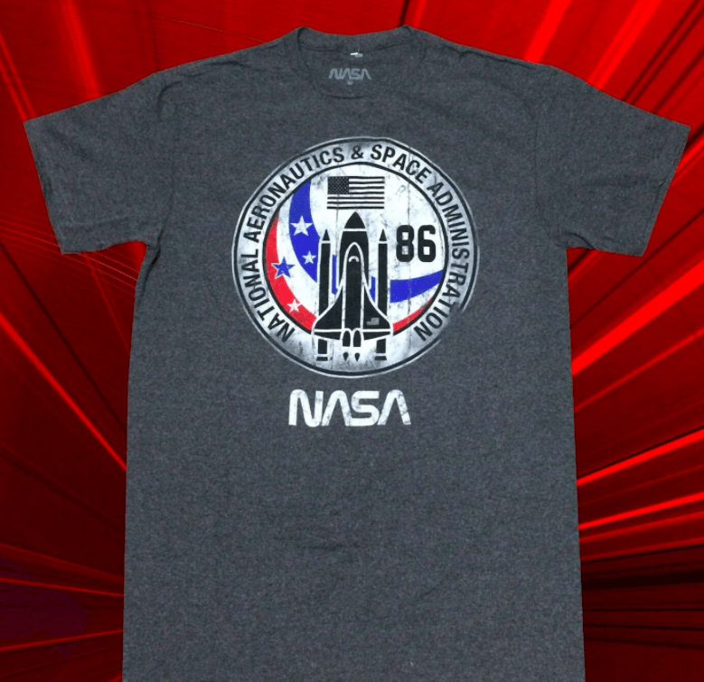 Vintage Deadstock Nasa Space Shuttle Logo T Shirt