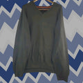 Olive Falls Creek Mens Sweater Pullover V Neck Long Sleeve Dark Olive Green 2xl Knit Stretch Slim Re