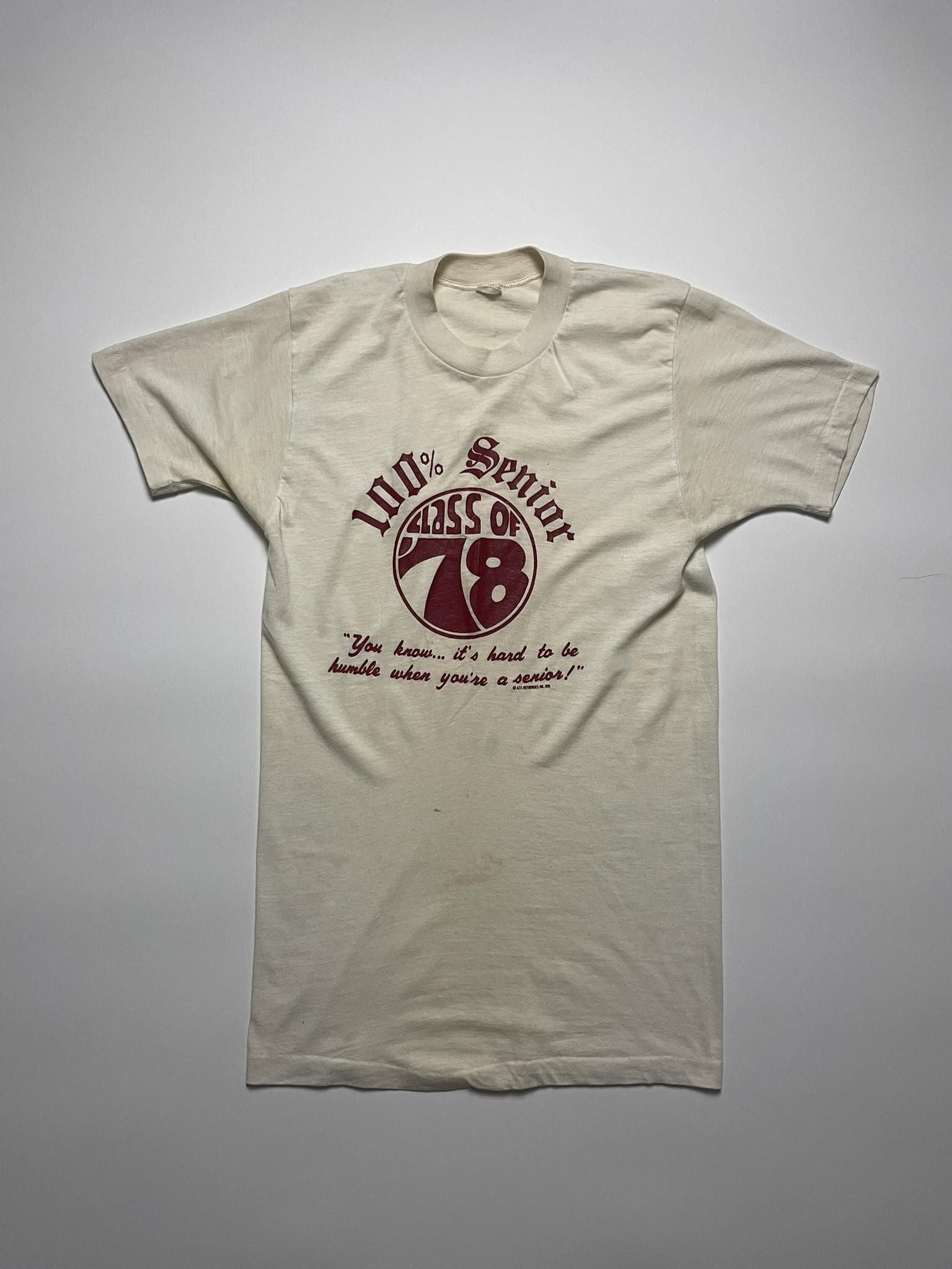 Vintage 1978 70s School Shirt
