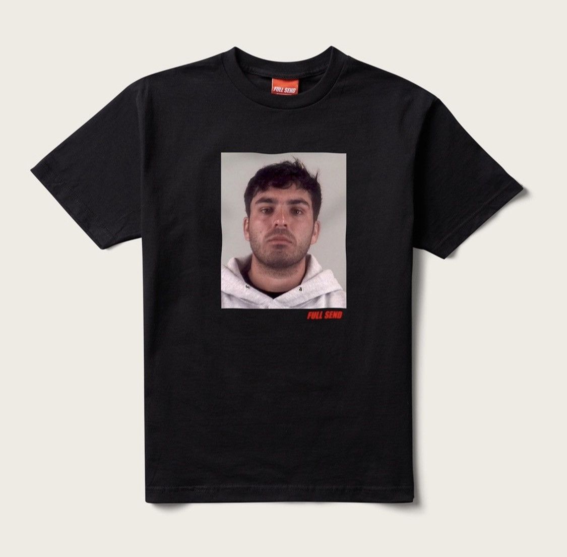 Send Full Send Nelk Boys Kyle Mugshot T Shirt Deadstock Large Hoodie, Sweatshirt | FlexRushtees.com