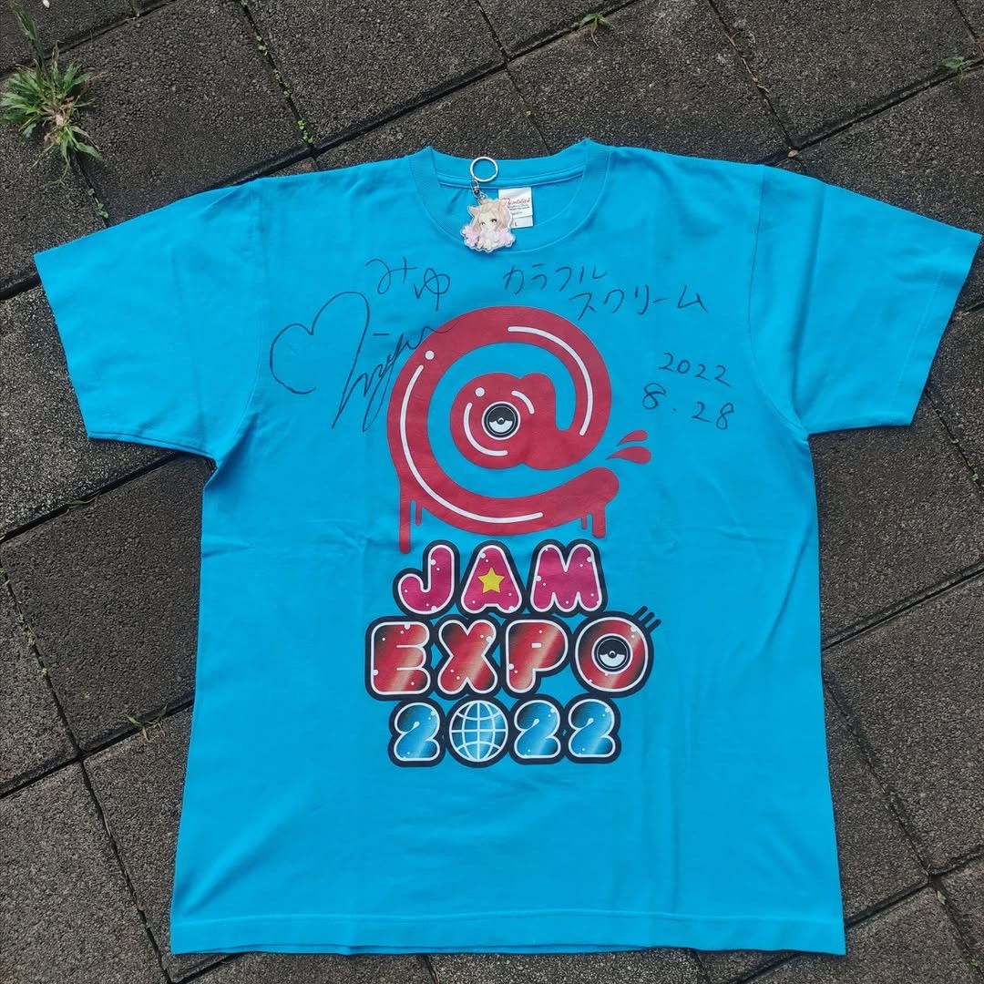 Band Tees Colorful Scream Signed Miyu Live Jam Expo 2022 Tee Hoodie, Sweatshirt | FlexRushtees.com