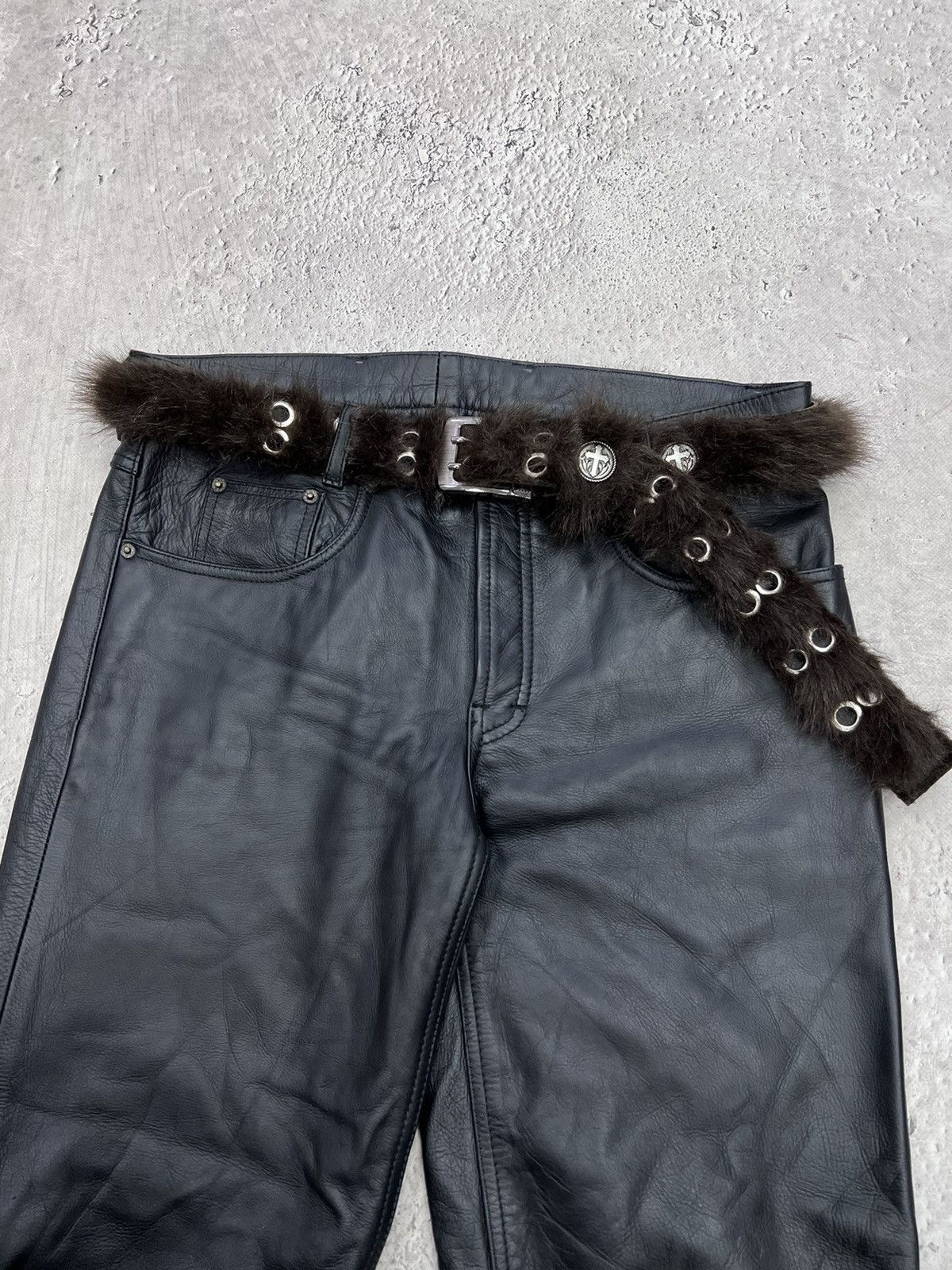 Japanese Brand Avant Garde Long Belt 130 Cm Heavy Metal Punk Emo Rock Goth