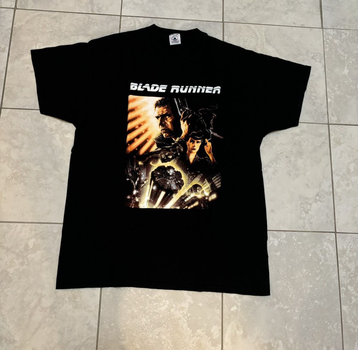 Rare Vintage Blade Runner Harrison Ford Ridley Scott Movie T