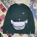 Vintage Ben Davis Sweatshirt Pouch Bag