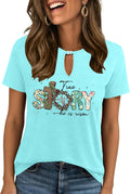 Easter Shirts for Women: Happy Easter Tshirt Bunny Graphic Tees Oh for Peeps Sake Letter Print Short Sleeve Tops