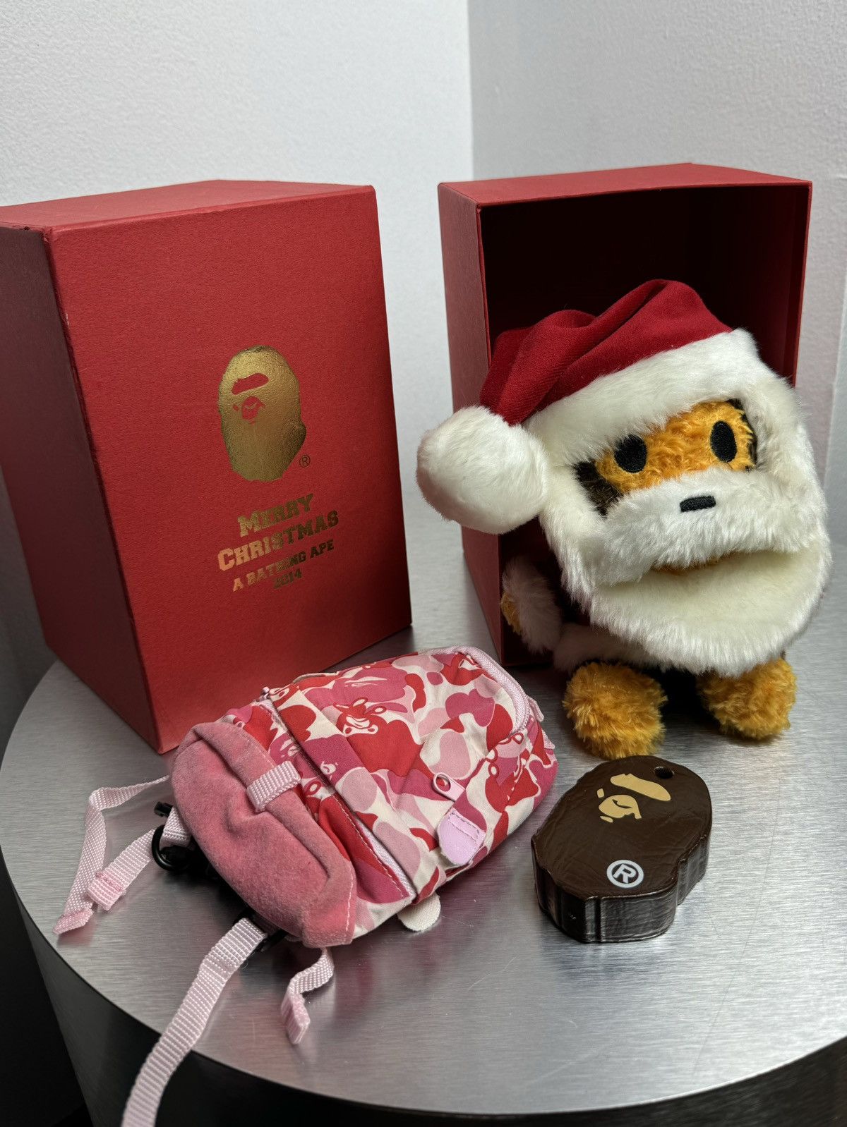 Bape 2014 Christmas Baby Milo Plush Doll Accessories T-Shirts, Hoodie, Sweatshirt | FlexRushtees.com
