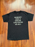 Vintage Washed Black Graphic Tee Hoodie, Sweatshirt | FlexRushtees.com