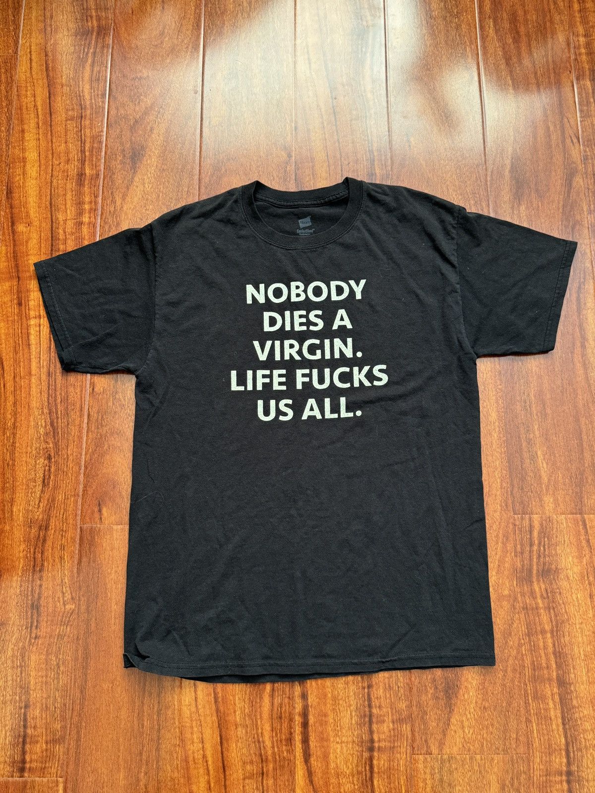 Vintage Washed Black Graphic Tee Hoodie, Sweatshirt | FlexRushtees.com