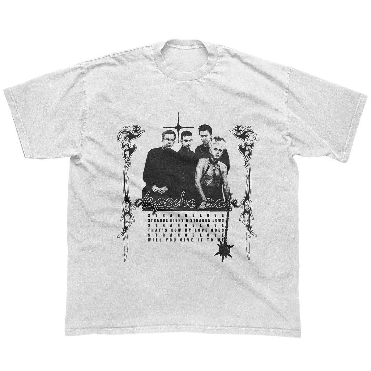 Band Tees Depeche Mode Strangelove Custom Shirt Design Hoodie, Sweatshirt | FlexRushtees.com
