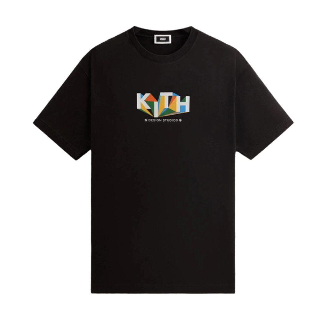 Kith Geometric Tee Black Xl Hoodie, Sweatshirt | FlexRushtees.com