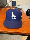 New Era La Dodgers 88 Ws Patch Fitted 7 1 4
