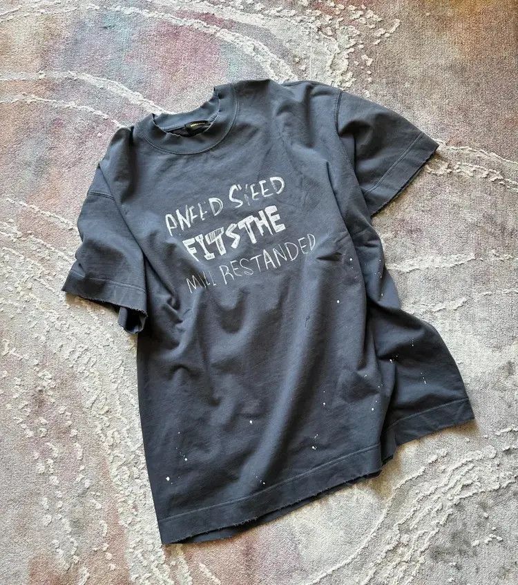 Sz 4 Undercover Distressed Slogan Tee Hoodie, Sweatshirt | FlexRushtees.com