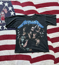 Vintage 90s European Bootleg Metallic Tour Tee Hoodie, Sweatshirt | FlexRushtees.com