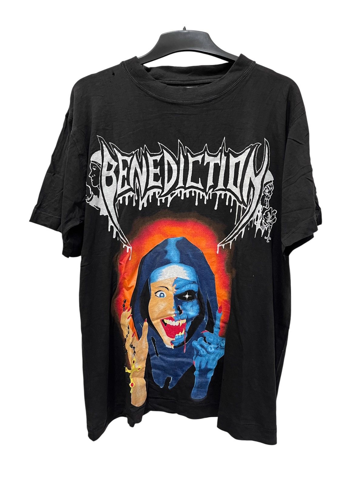 Band Tees Benediction 1995 European Tour Shirt Hoodie, Sweatshirt | FlexRushtees.com