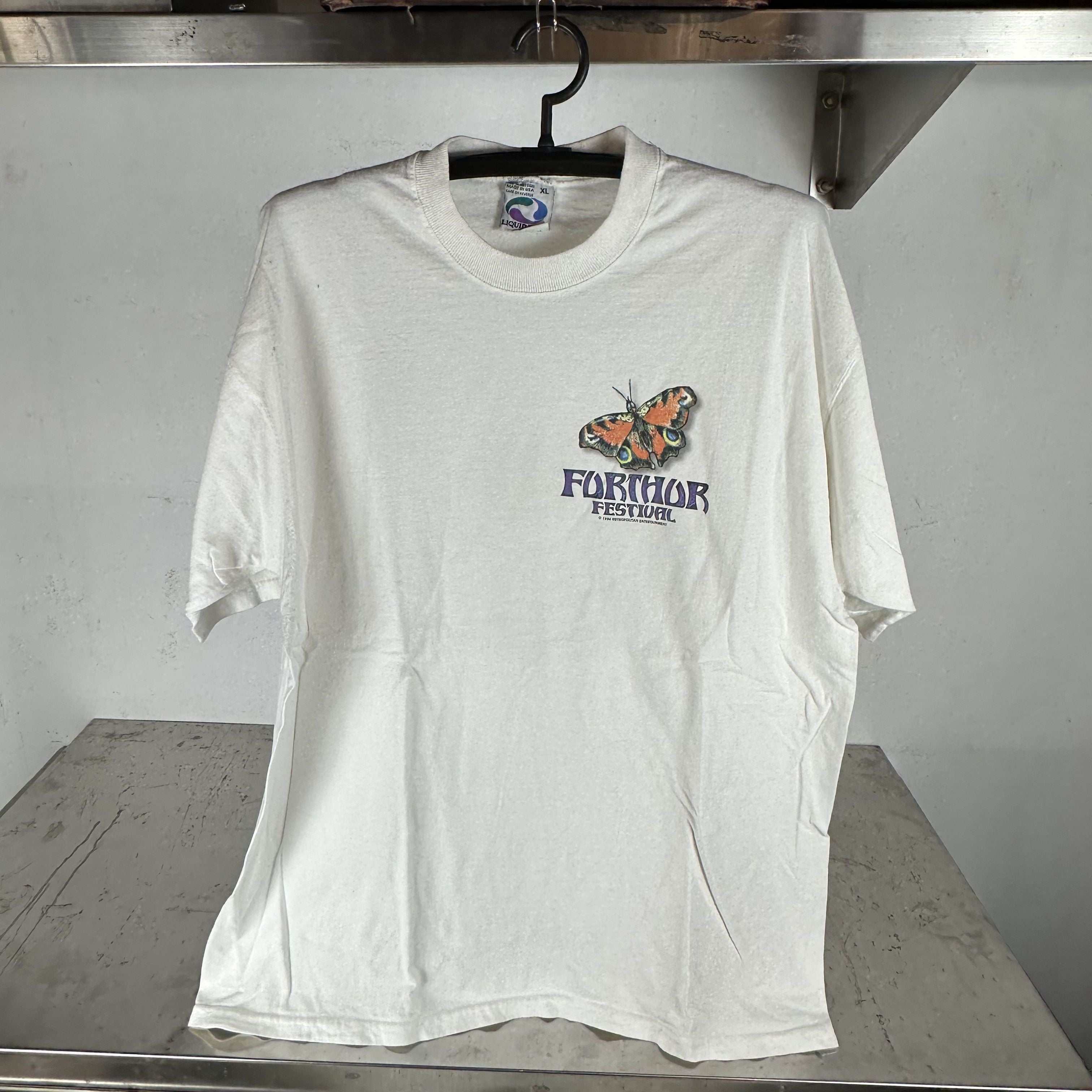 Vintage 1996 Furthur Festival Grateful Dead Liquid Blue Xl T Shirt Hoodie, Sweatshirt | FlexRushtees.com