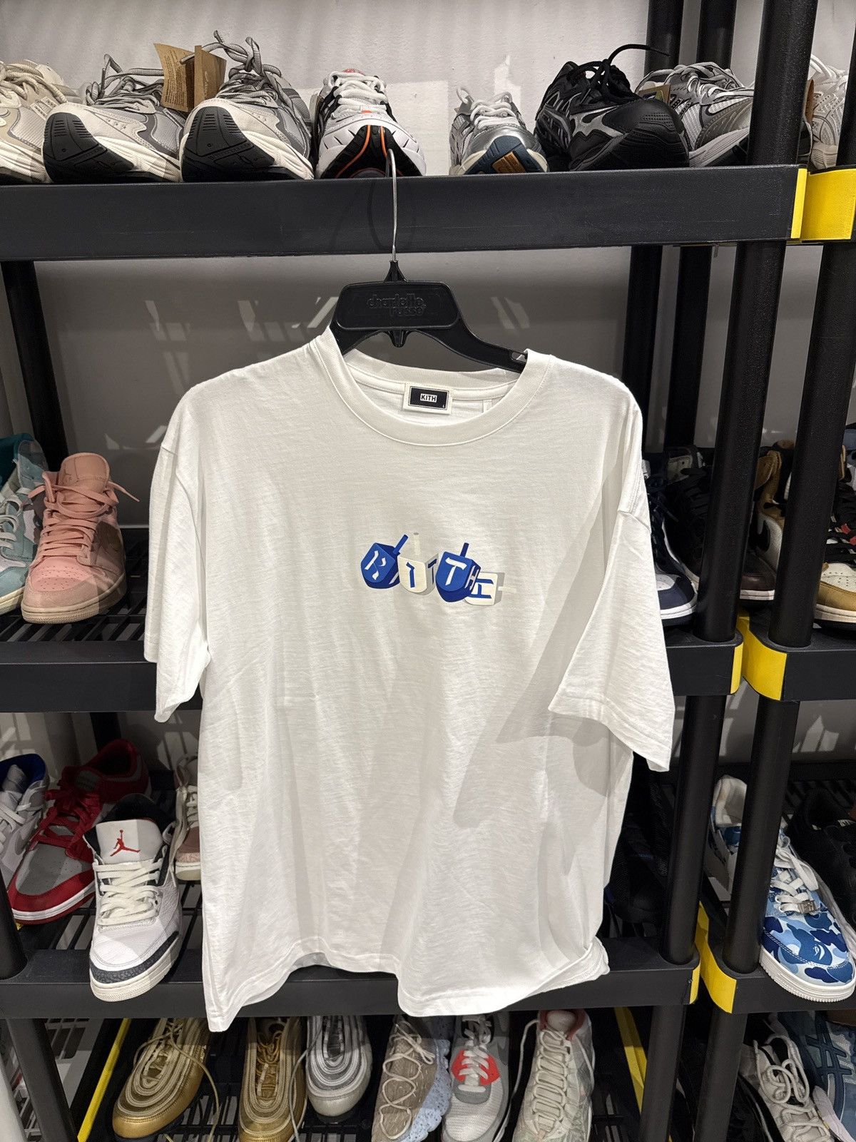 Kith Dreidel T Shirt Large Hoodie, Sweatshirt | FlexRushtees.com