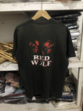 Vintage Sun Faded Red Wolf T Shirt Hoodie, Sweatshirt | FlexRushtees.com