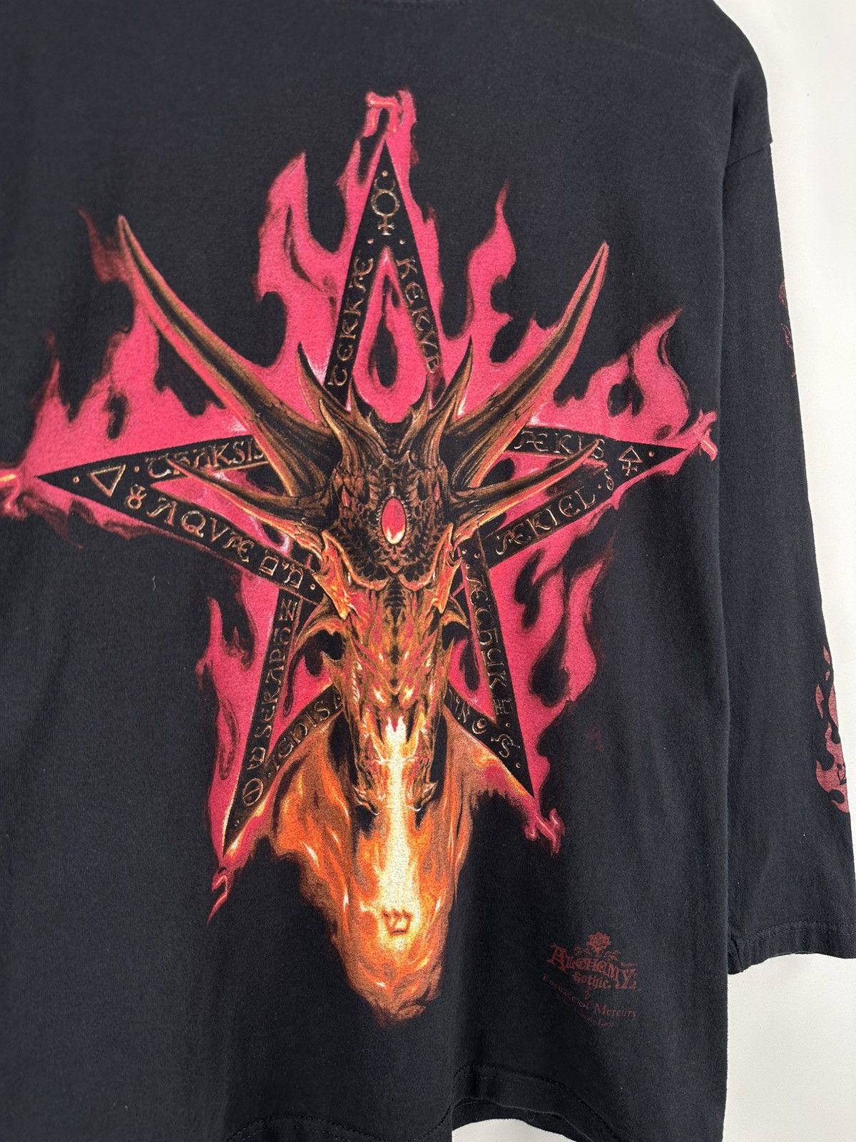 Vintage Furnance Of Mercury Y2k Long Sleeve Diablo Box Logo