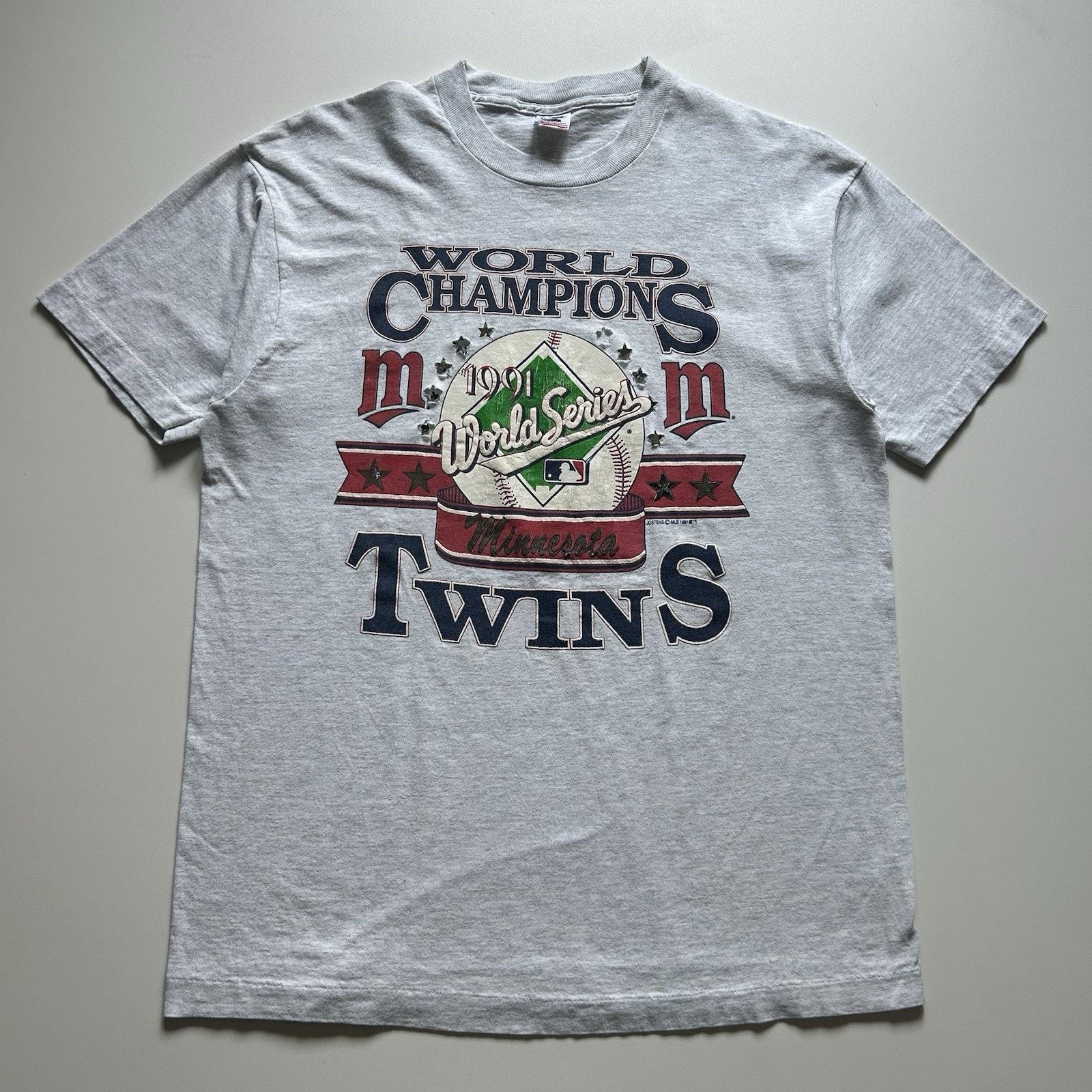 Mlb X Vintage Vintage Minnesota Twins World Series T Shirt Xl 90s Mlb Rare Hoodie, Sweatshirt | FlexRushtees.com