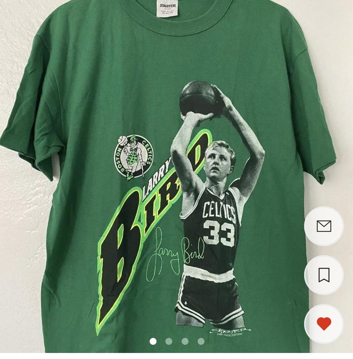Vintage Starter Larry Bird Tee