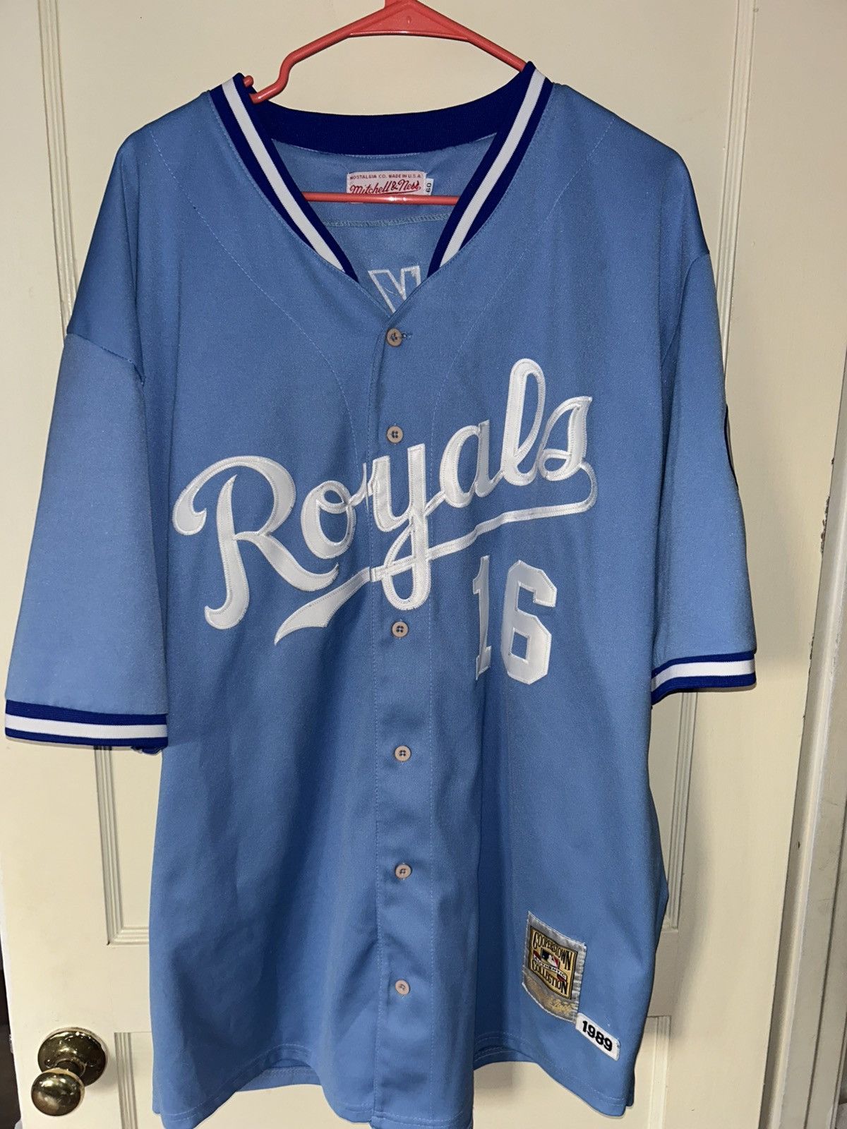 Mitchell Ness X Vintage Kansas City Royals Authentic Bo Jackson Jersey