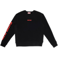 Club Flight Club Oversized Logo Crewneck Black