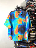 Rare Vintage Edwin Colourful Shirt Lsd Psychedelic