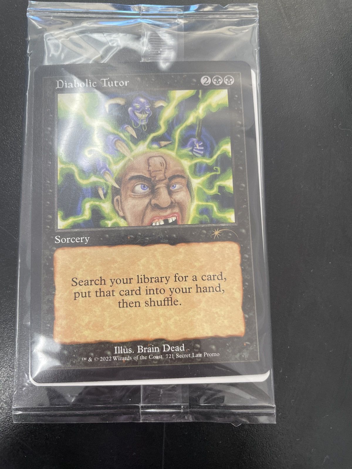 Dead Brain Dead Magic The Gathering Diabolical Tutor Card