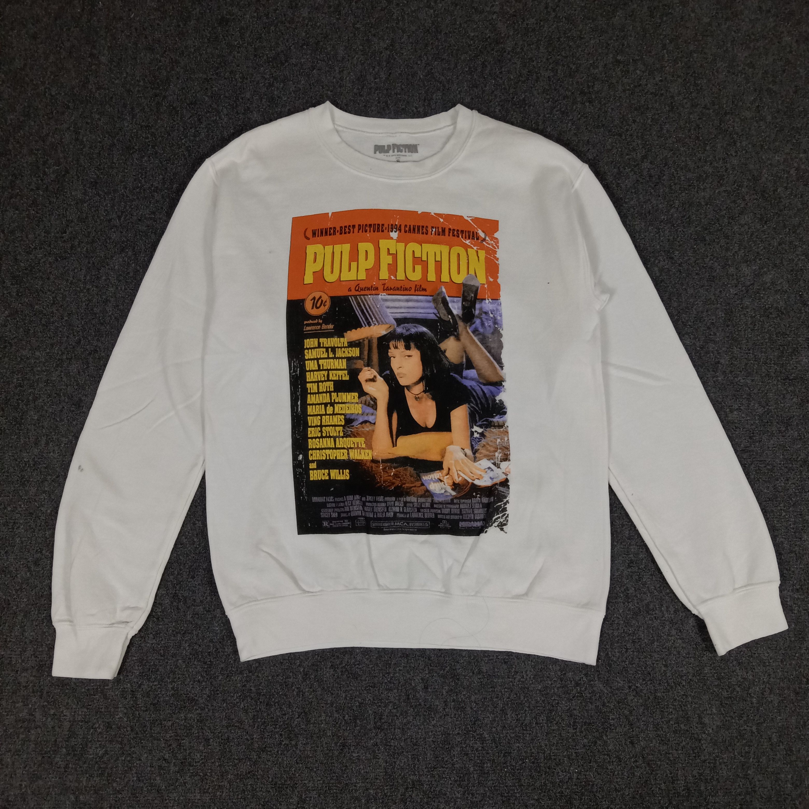 Vintage Pulp Fiction American Crime Movie Sweatshirt