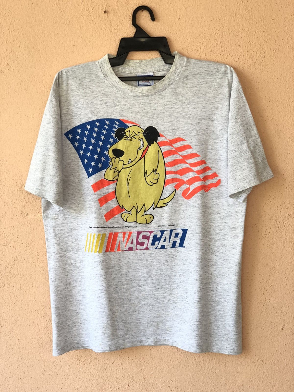 Nascar X Vintage Vintage 90s Wacky Races Nascar Cartoon Tee Hoodie, Sweatshirt | FlexRushtees.com