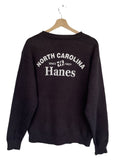 Vintage Hanes Backhit Spell Out Logo Crewneck Sweatshirt