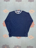 Vintage 70s T Shirt Campus Textured Deadstock Boys 18 Men S Small