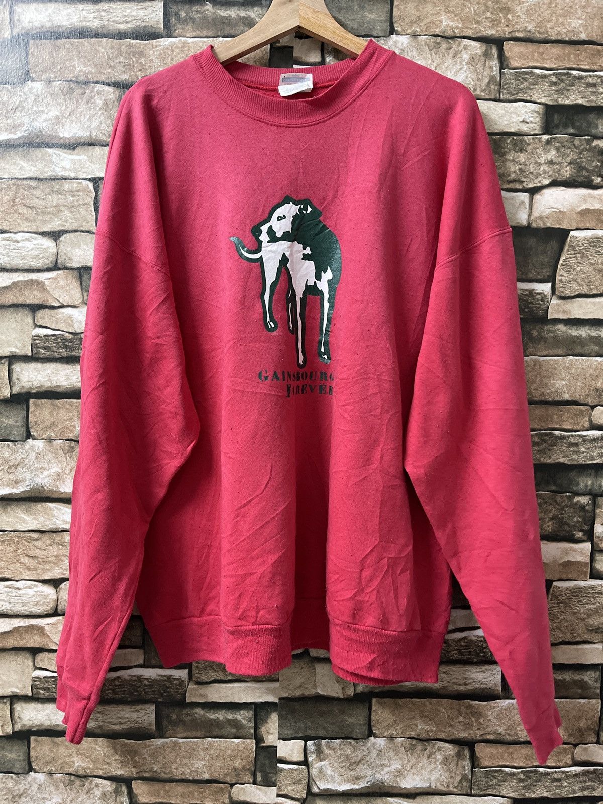 Vintage Hanes Gainsbourg Forever Dog Very Rare