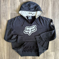 Vintage Sun Faded Gradient Thrashed Fox Hoodie Size L T-Shirts, Sweatshirt | FlexRushtees.com