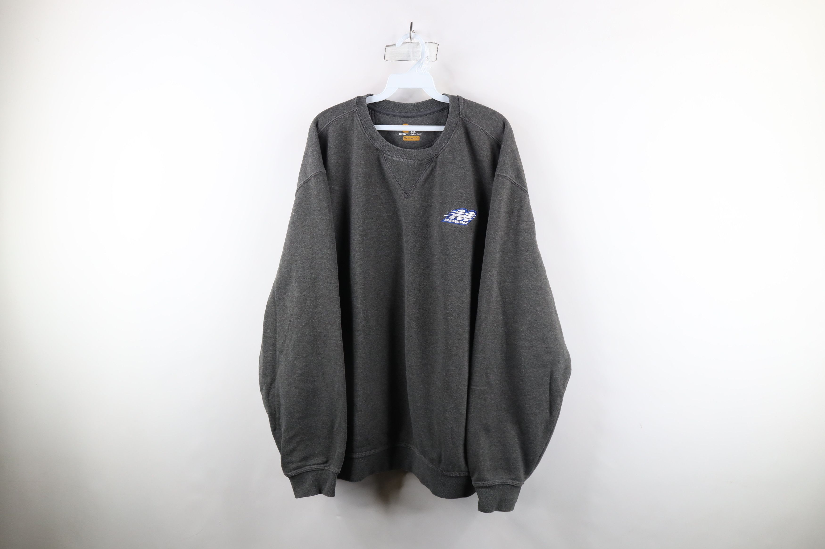 Vintage Carhartt Out Heavyweight Crewneck Sweatshirt Gray