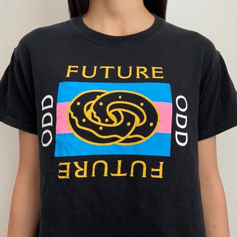 Future Odd Future Graphics Black Tee Shirt