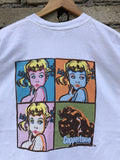 Vintage 90s Coppertone Suncare Products Andy Warhol Art Tee Hoodie, Sweatshirt | FlexRushtees.com