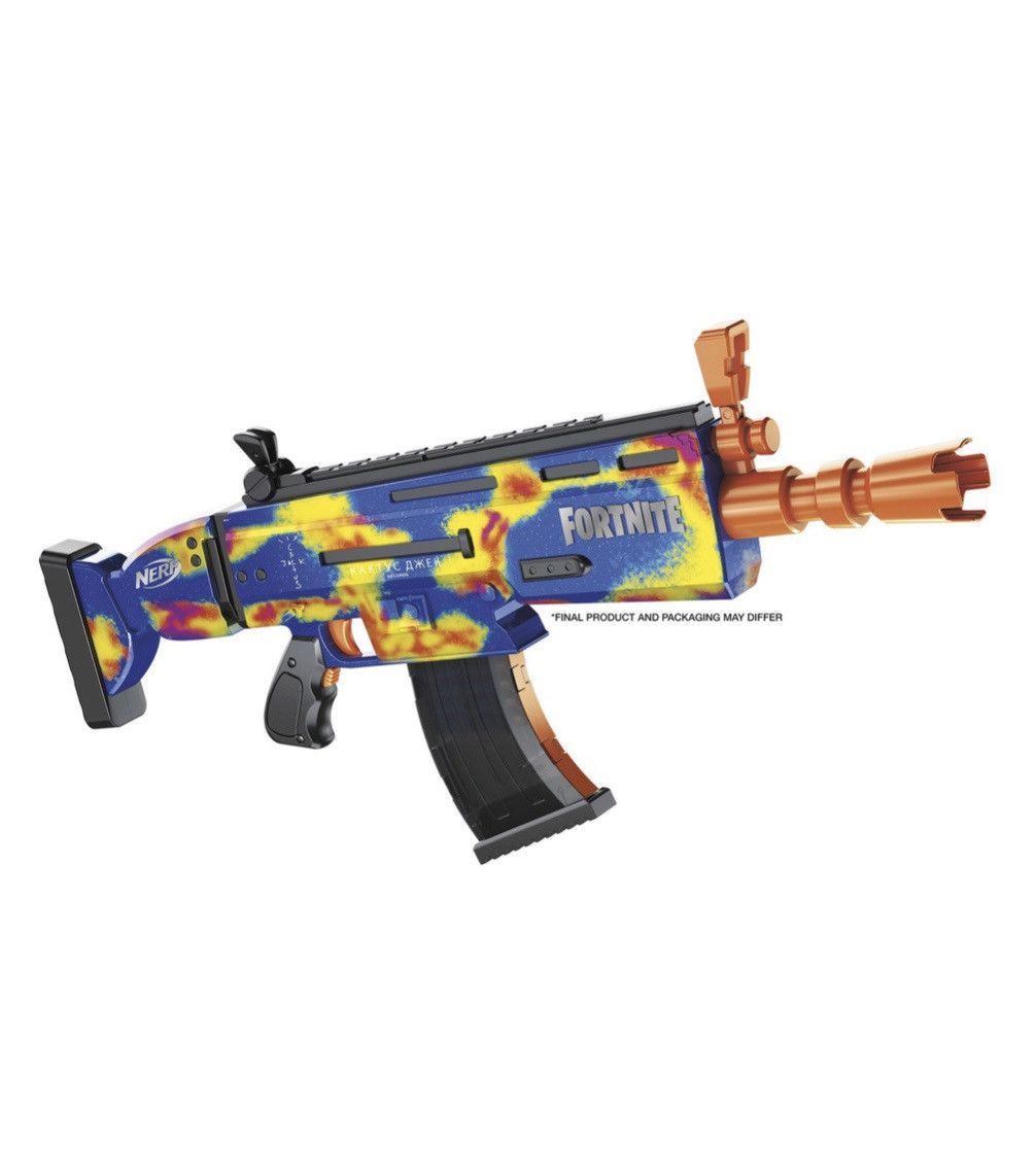 Travis Scott Cactus Jack Fortnite Nerf Ar Goosebumps Elite Dart Blaster
