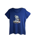 Teefury Ghostbusters Stay Puft Echo 1 Blue Graphic Tee 3xl