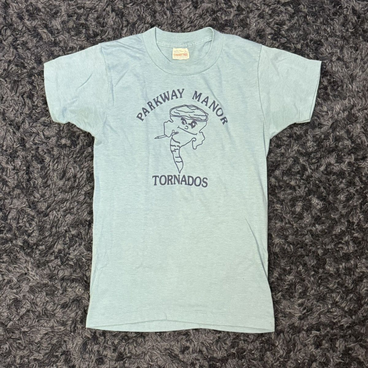 Vintage 60s 70s Graphic Loopwheel T Shirt